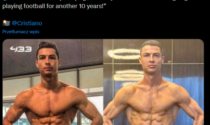 FORMA FIZYCZNA Cristiano Ronaldo w wieku 30 vs. 40 lat! O.o